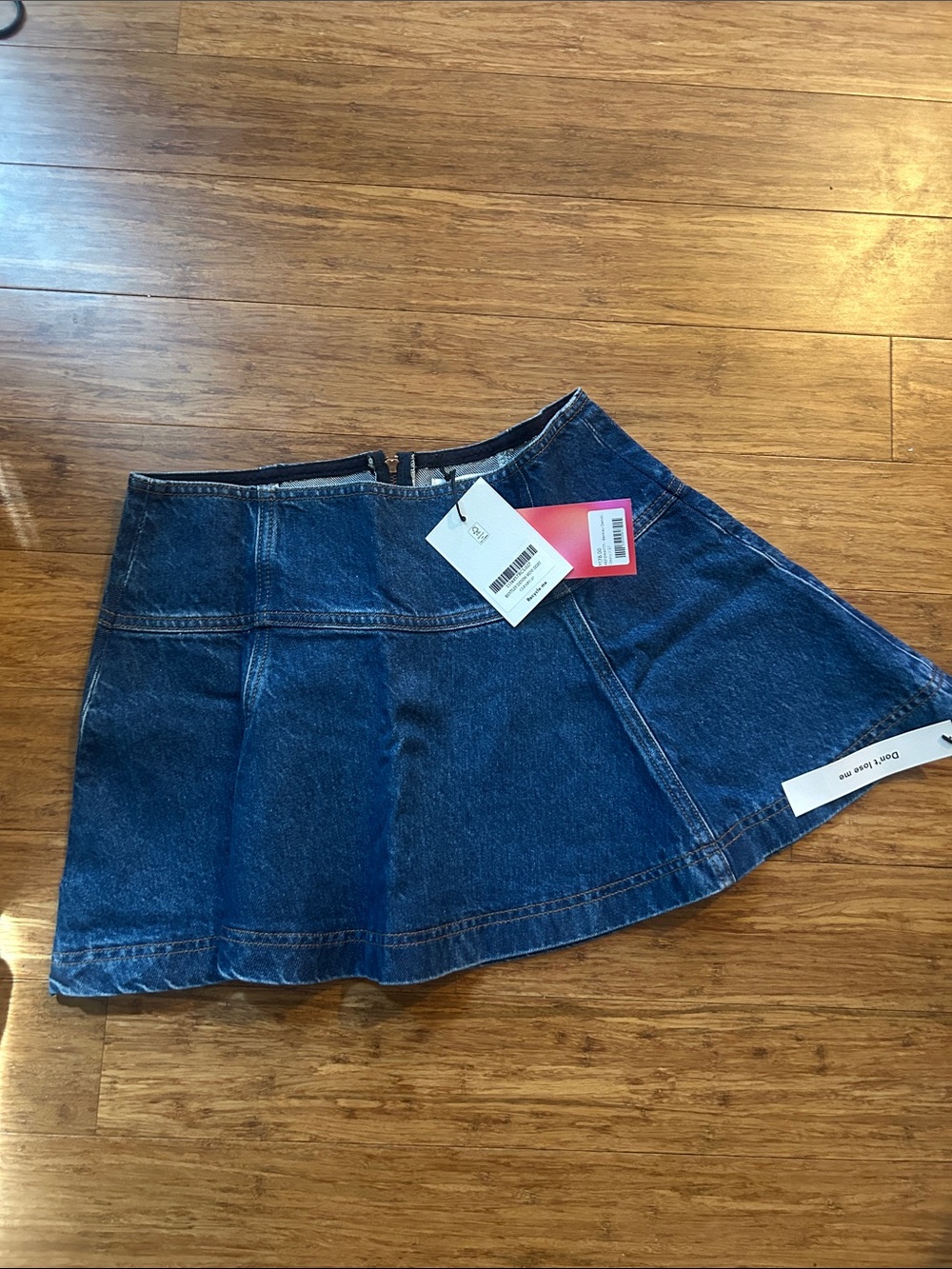 Reformation Bentley Denim Mini Skirt - Picture 5 of 8
